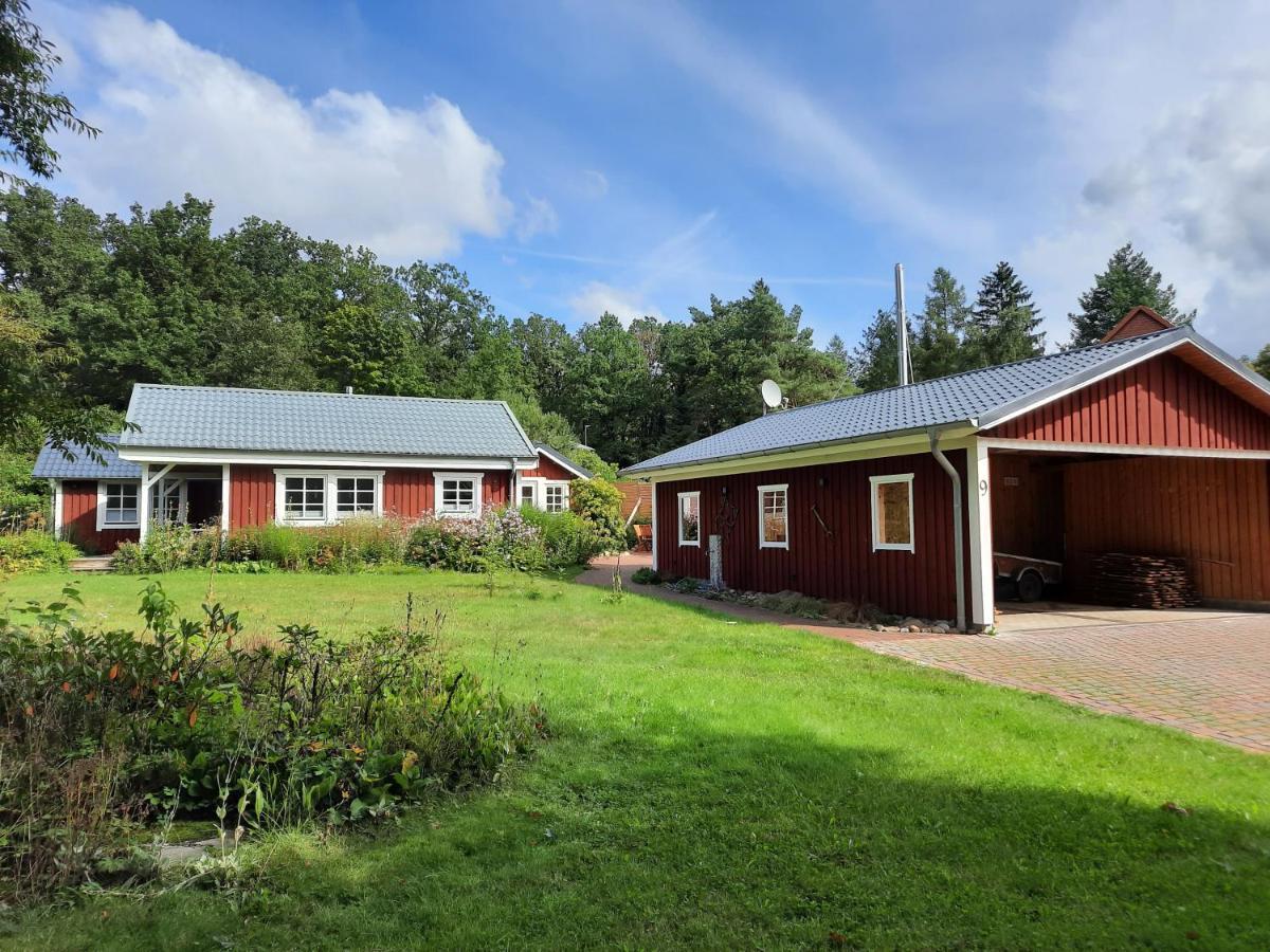 Idyllisches Schwedenhaus In Ruhiger Hanglage Oetzen Ngoại thất bức ảnh